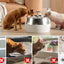 YES4PETS 3L Automatic Electric Pet Water Fountain Dog Cat Stainless Steel Feeder Bowl Dispenser