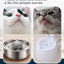 YES4PETS 2L Automatic Electric Pet Water Fountain Dog Cat Stainless Steel Feeder Bowl Dispenser
