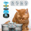 YES4PETS 2L Automatic Electric Pet Water Fountain Dog Cat Stainless Steel Feeder Bowl Dispenser