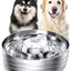 YES4PETS 3.78L Automatic Electric Pet Water Fountain Dog Cat Stainless Steel Feeder Bowl Dispenser