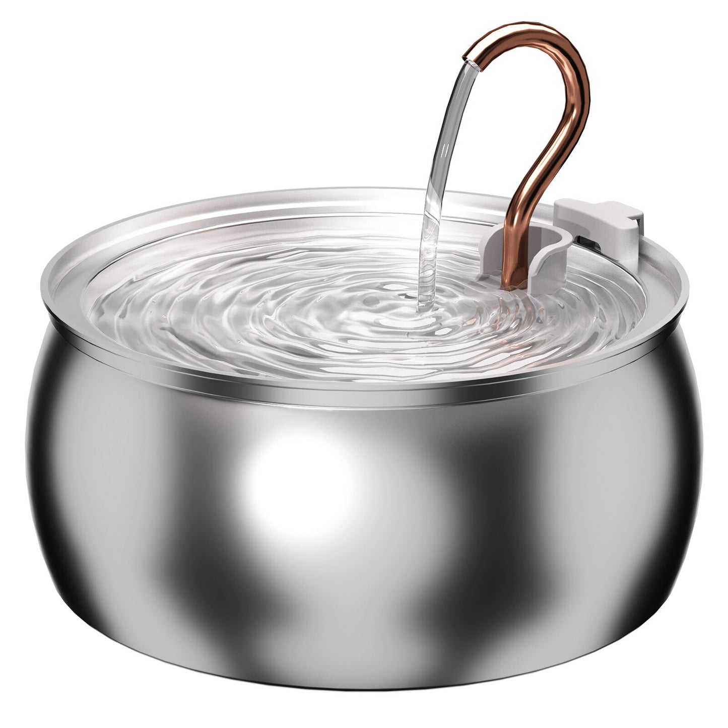 4L Automatic Electric Pet Water Fountain Dog Cat Stainless Steel Dispenser Drink Bowl