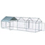 YES4PETS 4M Large Outdoor Chicken Coop Pet Cage Cat Run Rabbit Guinea Pig Hen Poultry Enclosure