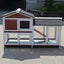 YES4PETS Double Storey XL Rabbit Hutch Guinea Pig Cat Cage Ferret Cage