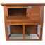 YES4PETS Double Storey Rabbit Hutch Guinea Pig Cage , Ferret cage W Pull Out Tray