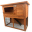 YES4PETS Double Storey Rabbit Hutch Guinea Pig Cage , Ferret cage W Pull Out Tray
