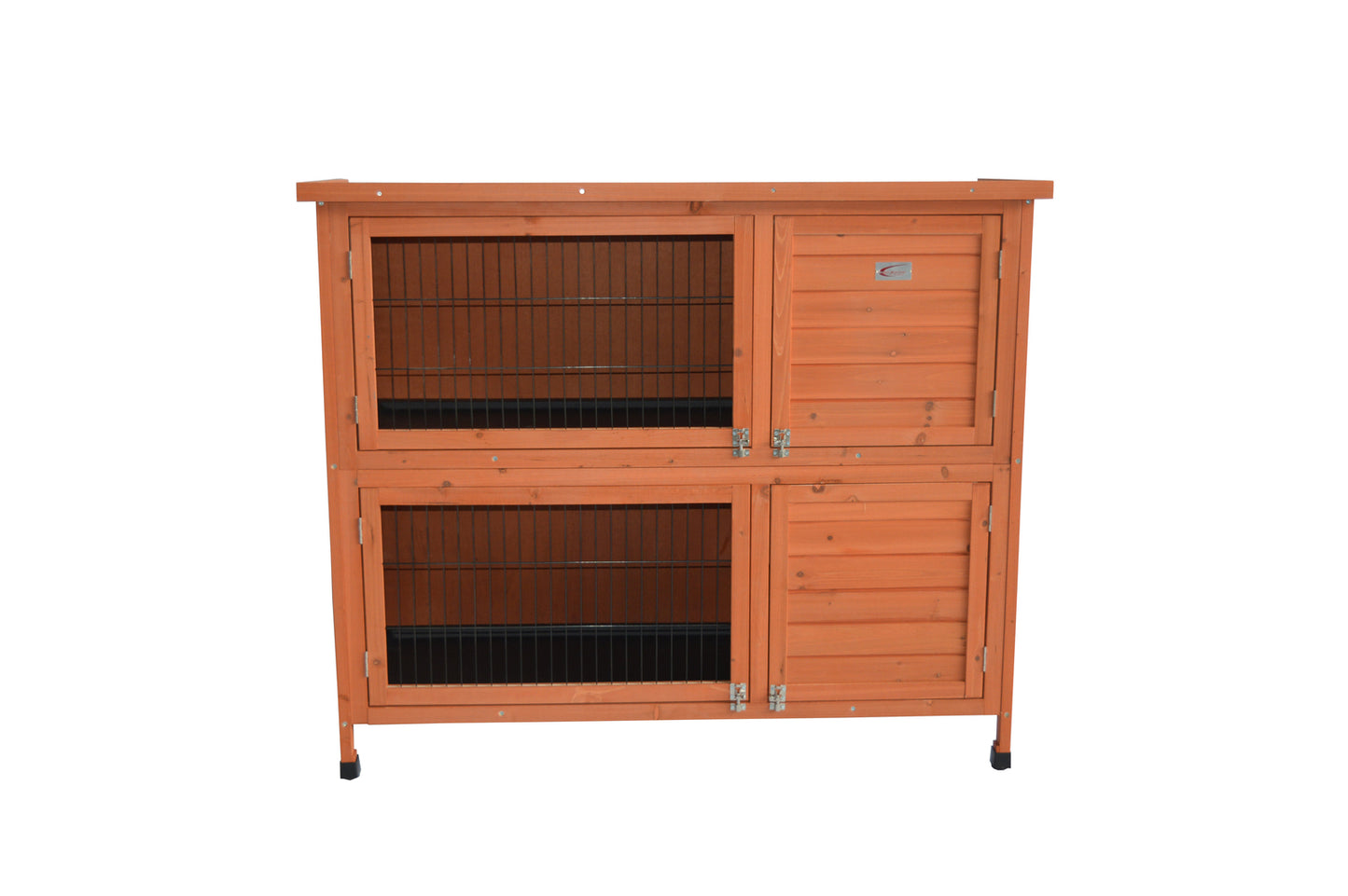 YES4PETS XL Double Storey Rabbit Guinea Pig Ferret Cage With Plastic Tray