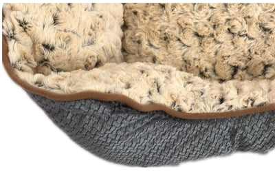 Medium Washable Soft Pet Dog Cat Bed Cushion Mattress-Grey