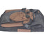 YES4PETS XXL Foldable Soft Dog Cat Puppy Carrier Crate With Curtain-Brown