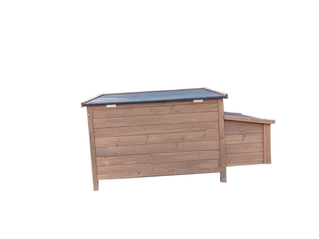YES4PETS L Chicken Coop Rabbit Hutch Cage Hen Chook Cat Guinea Pig House