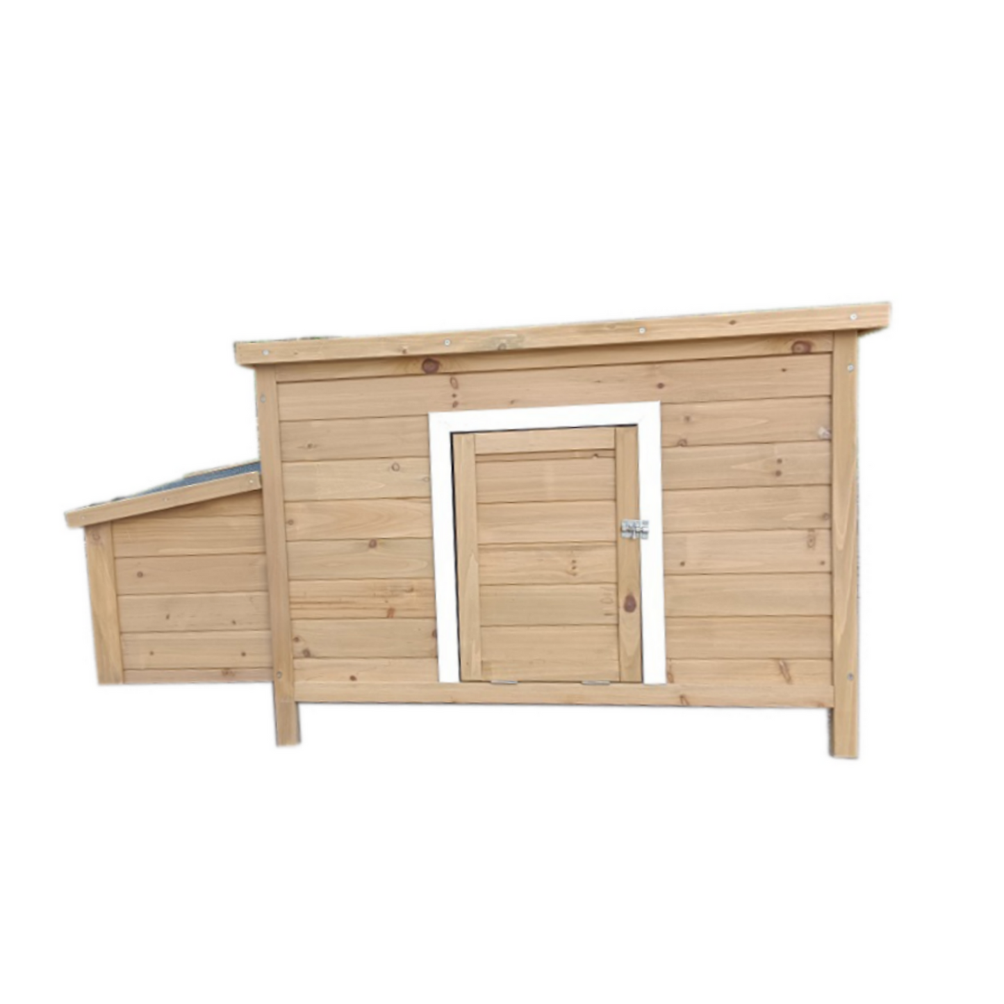 YES4PETS L Chicken Coop Rabbit Hutch Cage Hen Chook Cat Guinea Pig House