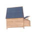 YES4PETS L Chicken Coop Rabbit Hutch Cage Hen Chook Cat Guinea Pig House