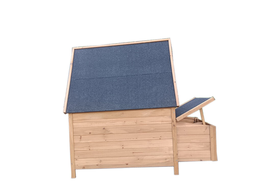 YES4PETS L Chicken Coop Rabbit Hutch Cage Hen Chook Cat Guinea Pig House