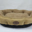 YES4PETS Washable Beige Fleece Dog Cat Bed-Small