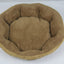 YES4PETS Washable Beige Fleece Dog Cat Bed-Small