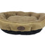 YES4PETS Washable Beige Fleece Dog Cat Bed-Small
