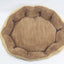 YES4PETS Washable Beige / Grey / Red Fleece Soft Pet Dog Cat Bed-Large