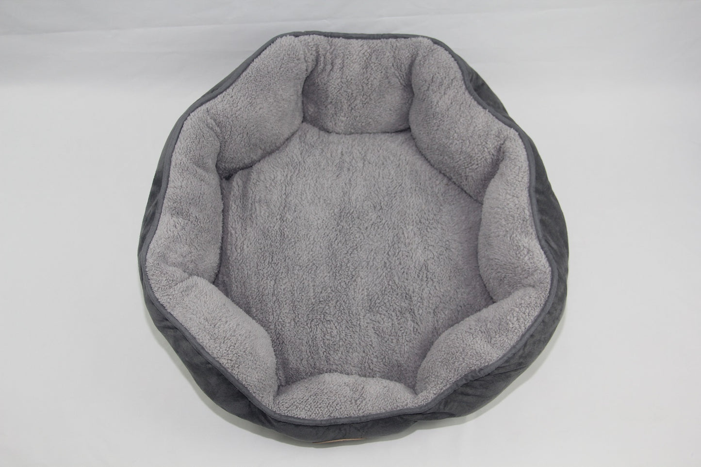 YES4PETS Washable Red / Grey / Beige Fleece Pet Dog Cat Soft Bed-Medium