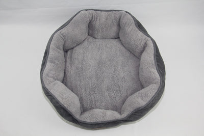 YES4PETS Washable Red / Grey / Beige Fleece Pet Dog Cat Soft Bed-Medium