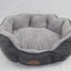 YES4PETS Washable Red / Grey / Beige Fleece Pet Dog Cat Soft Bed-Medium