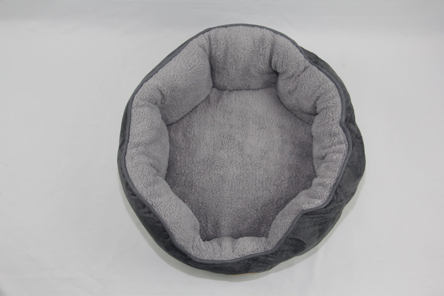 YES4PETS Washable Blue / Grey Pet Dog Fleece Pet Soft Dog Cat Bed-Small