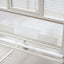YES4PETS White Bird Transport Budgie Cage Parrot Aviary Carrier With Stand & Wheels