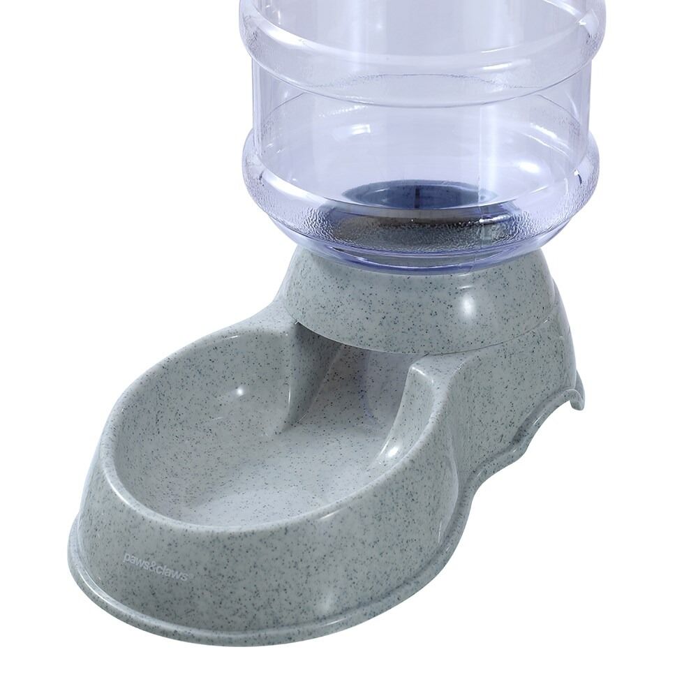 YES4PETS 3.8 L Gravity Pet Dog Cat Guinea Pig Food Feeder Bowl Dispenser