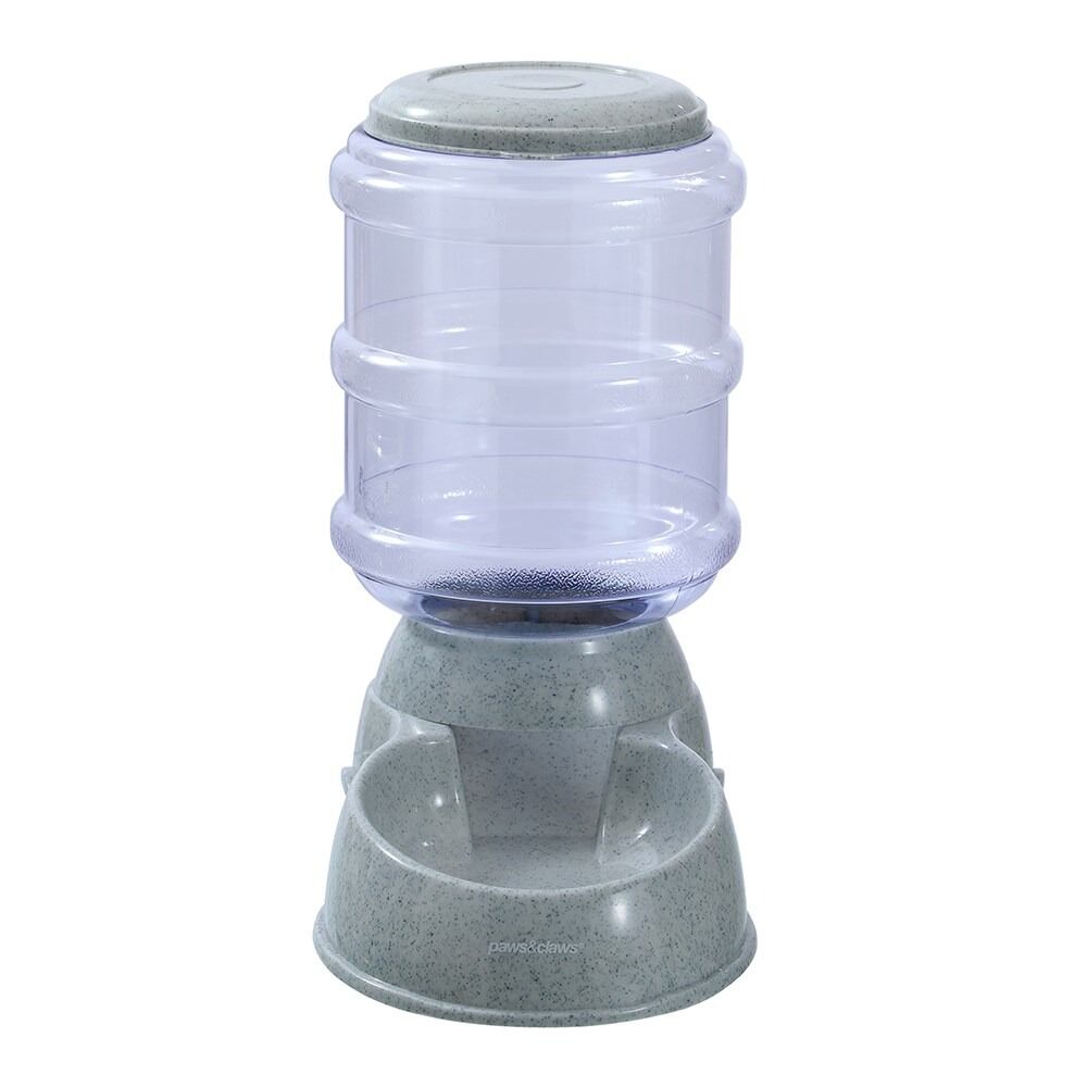 YES4PETS 3.8 L Gravity Pet Dog Cat Guinea Pig Food Feeder Bowl Dispenser