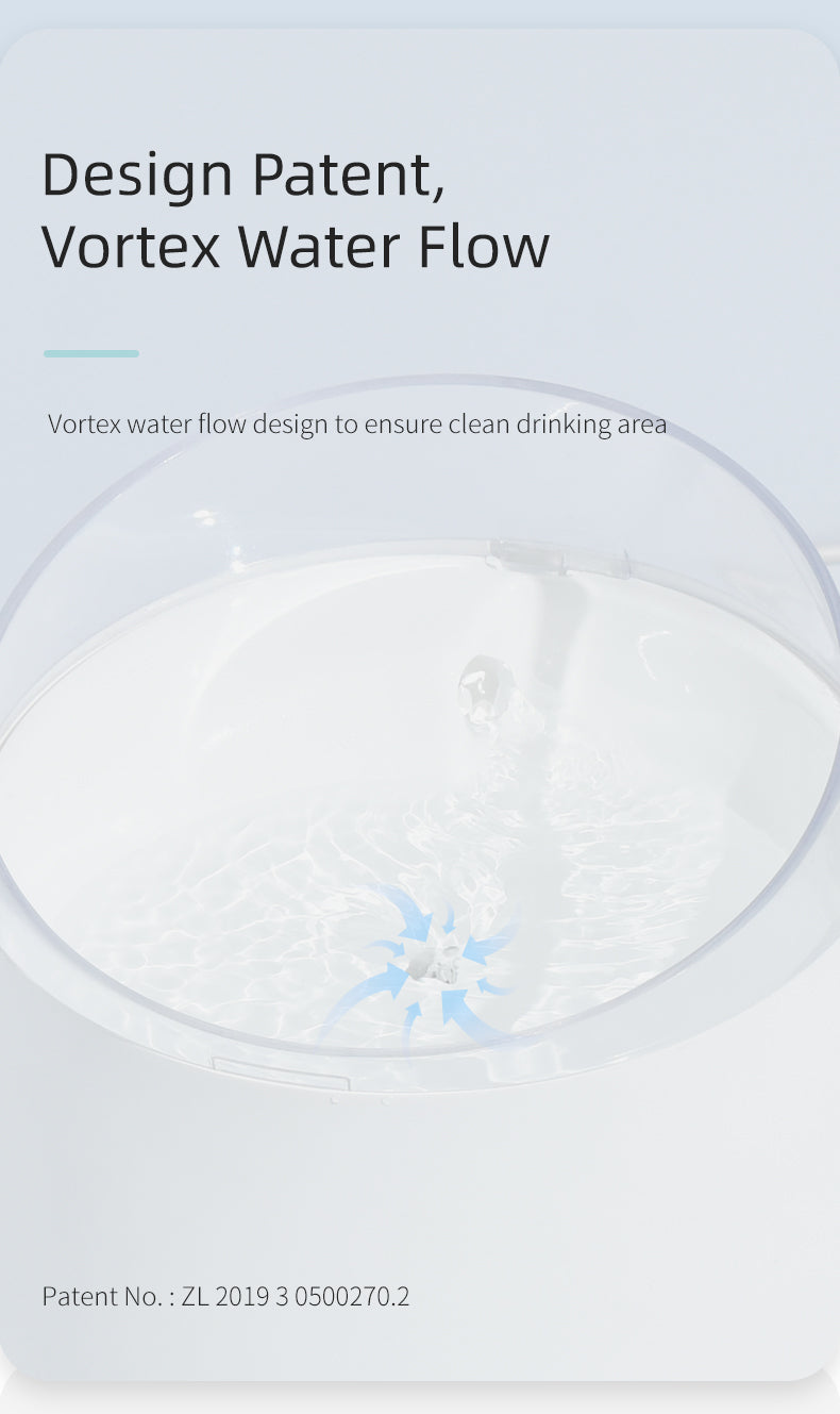 Electric Pet Dog Cat Automatic Self-Clean Water Fountain 1.5L 9 x Filters