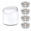 Electric Pet Dog Cat Automatic Self-Clean Water Fountain 1.5L 9 x Filters