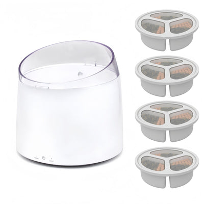 Electric Pet Dog Cat Automatic Self-Clean Water Fountain 1.5L 9 x Filters