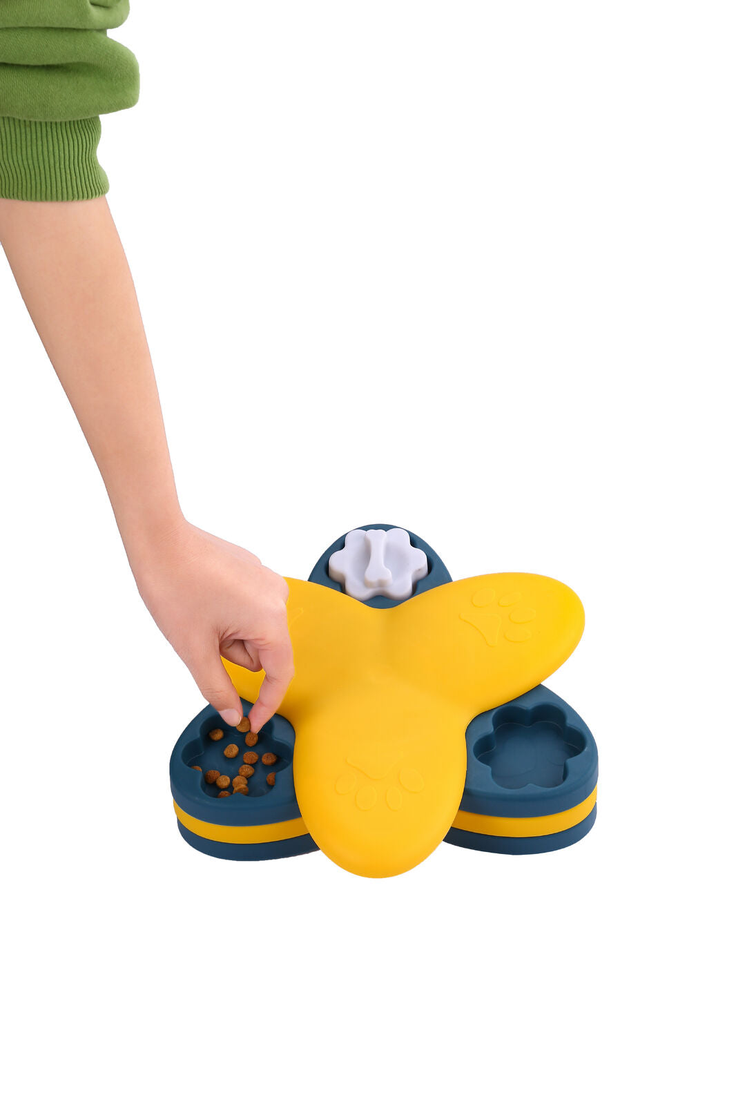 YES4PETS Dog Interactive Toy Spinning Tornado Pet Puppy Smart Training Treat Hiding Game Toy