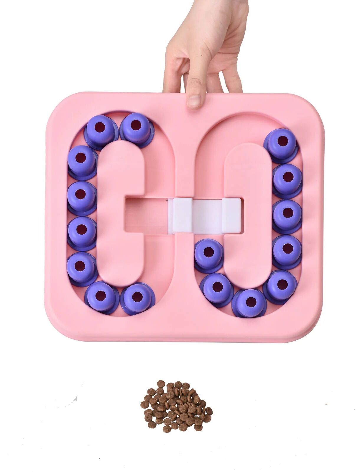 YES4PETS Dog Interactive Slide Square Toy Fun Pet Puppy Smart Training Treat Hiding Game Toys Slow Feed Anti Gulp